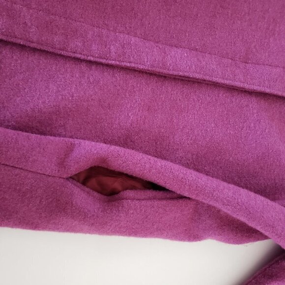 POUR FEMME Purple spring jacket coat Kids Youth Girls Size Large - Picture 6 of 9